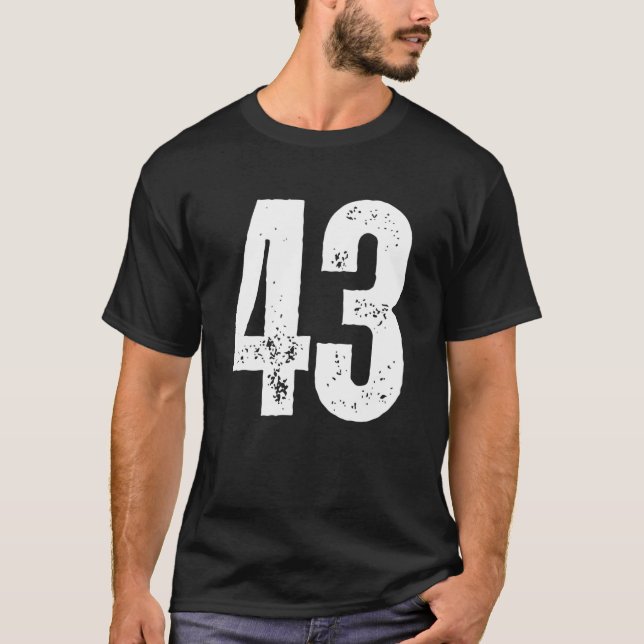 T-shirt Numéro 43 (Devant)