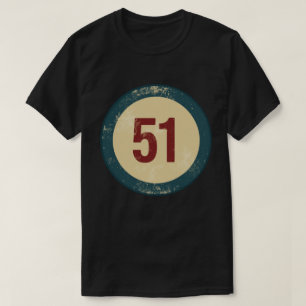 T-shirt Numéro 51 Vintage en détresse