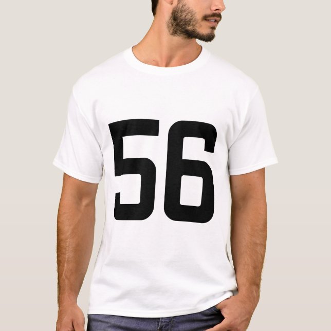 T-SHIRT NUMÉRO 56 (Devant)
