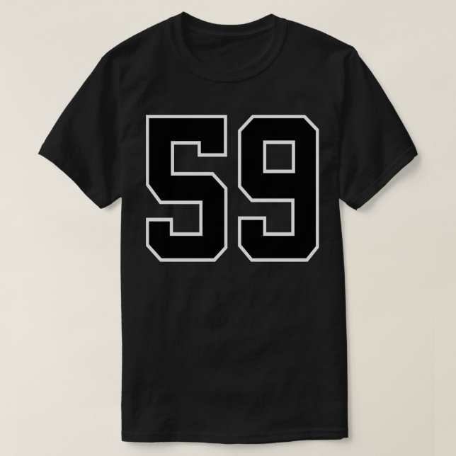 T-shirt Numéro 58 (Design devant)