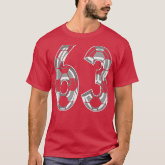 T-shirt Numéro 63 Jersey 63 Maman Joueur Fan 1