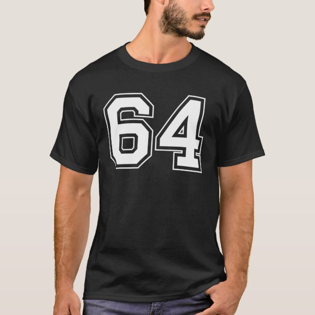 T-shirt Numéro 64 (Devant)