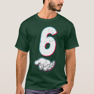 T-shirt Numéro 67 Correspondant Six Sept 6 7 Mème 6 7 Hall