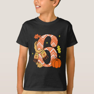 T-shirt Numéro 6 67 Automne Pumpkin Meme Drôle Six Sept