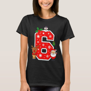 T-shirt Numéro 6 67 Mème Couple Pyjamas Noël Assortis