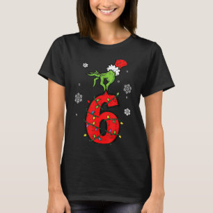 T-shirt Numéro 6 correspondant 67 Meme 6 7 Noël Garçons Je