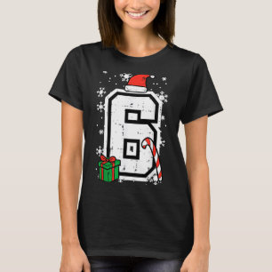 T-shirt Numéro 6 Noël 6 7 Xmas Correspondance 67 Meme Homm