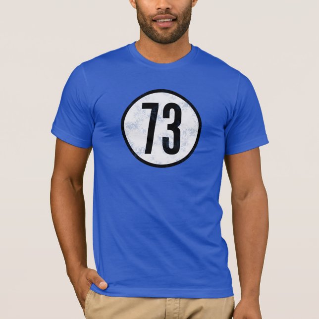 T-shirt Numéro 73 (Devant)