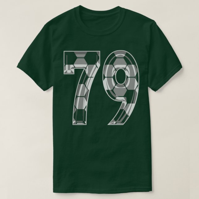 T-shirt Numéro 79 Jersey 79 Maman Joueur 1 (Design devant)
