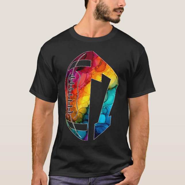 T-shirt Numéro 7 Ans Football 7Ème (Devant)