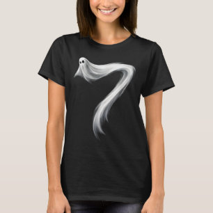 T-shirt Numéro 7 Fantôme Drôle Six Sept 67 Meme Halloween