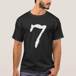 T-shirt Numéro 7 - Lucky Number Seven