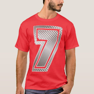 T-shirt Numéro 7 Vintage