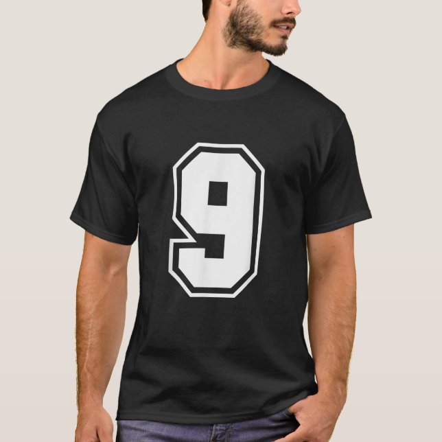 T-shirt Numéro 9 Monogramme T Chemise (Devant)