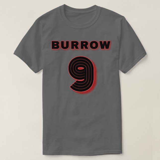 T-shirt Numéro Bengals Joe Burrow (Design devant)
