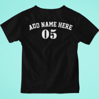 Numéro de base-ball Vintage personnalisé Rétro