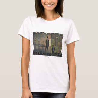 T-shirt Numéro de cirque de cirque par Georges Seurat 1887