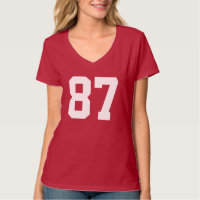 Numéro de football Customisé