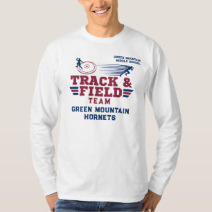 T-shirt Numéro de nom du club de l'équipe de terrain et de