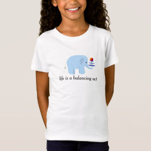 T-Shirt Numéro d'équilibre d'éléphant