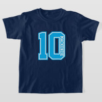 Numéro et nom personnalisés Varsity