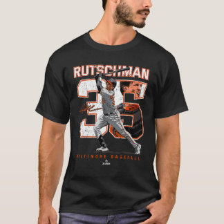 T-shirt Numéro et Portrait Adley Rutschman Baltimore