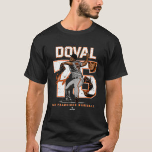 T-shirt Numéro Et Portrait Camilo Doval San Francisco