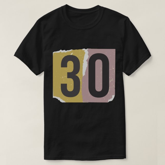 T-shirt Numéro Magazine Ransom 30 (Design devant)