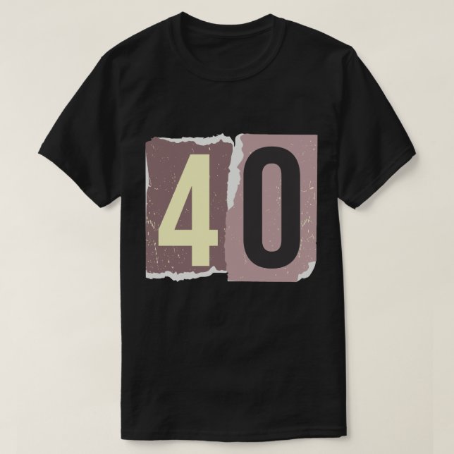 T-shirt Numéro Magazine Ransom 40 (Design devant)