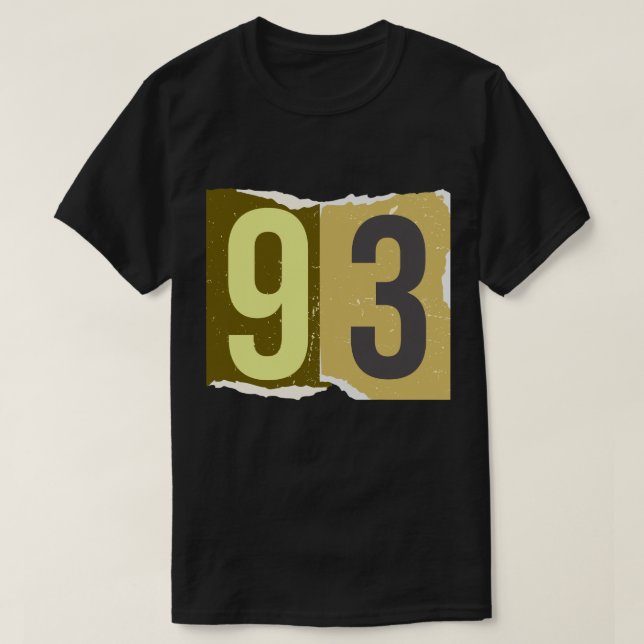 T-shirt Numéro Magazine Ransom 93 (Design devant)