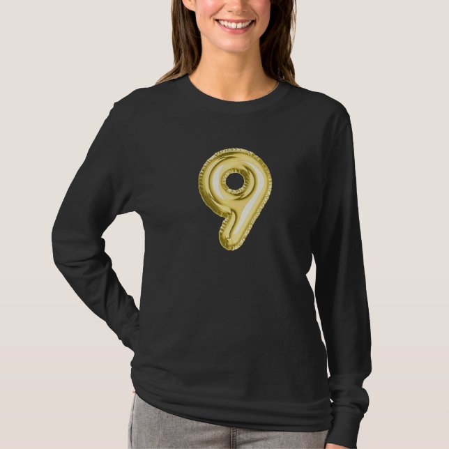 T-shirt Numéro neuf 9 (Devant)