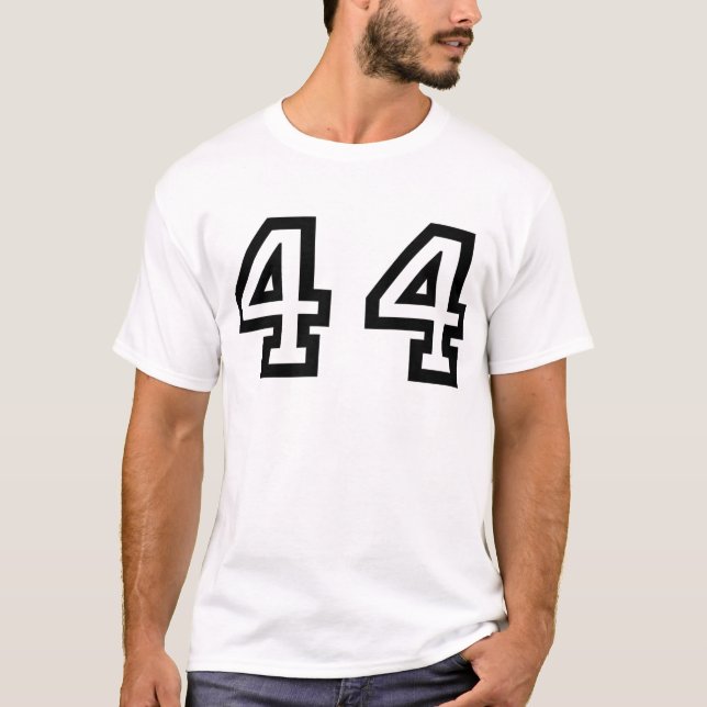T-shirt Numéro quarante-quatre (Devant)