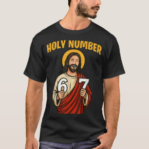 T-shirt Numéro saint 67 Chrétien 6 7 Mème Hommes Femmes