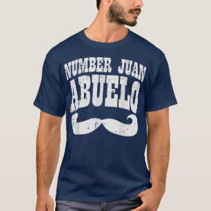 T-shirt Numéro Un Juan Abuelo Fête des pères espagnole