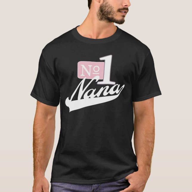 T-shirt Numéro un Nana (blanche) (Devant)