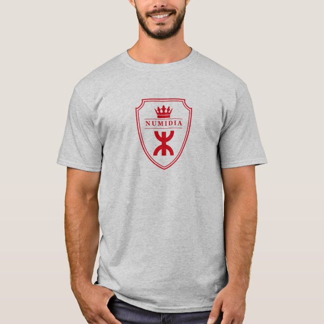 T-shirt Numidia, Bere, Amazigh (Devant)