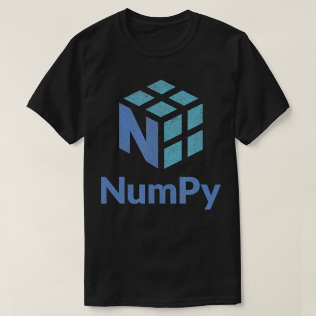 T-shirt NumPy Python Library for Software Developers Progr (Design devant)