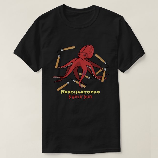 T-shirt Nunchaktopus (Design devant)