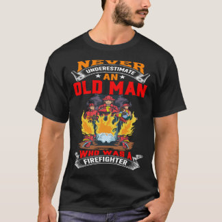 T-shirt N'undermettez jamais un vieil homme qui était un p