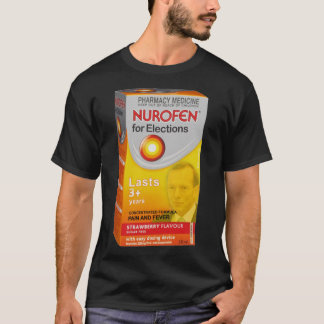 T-shirt Nurofen pour les élections