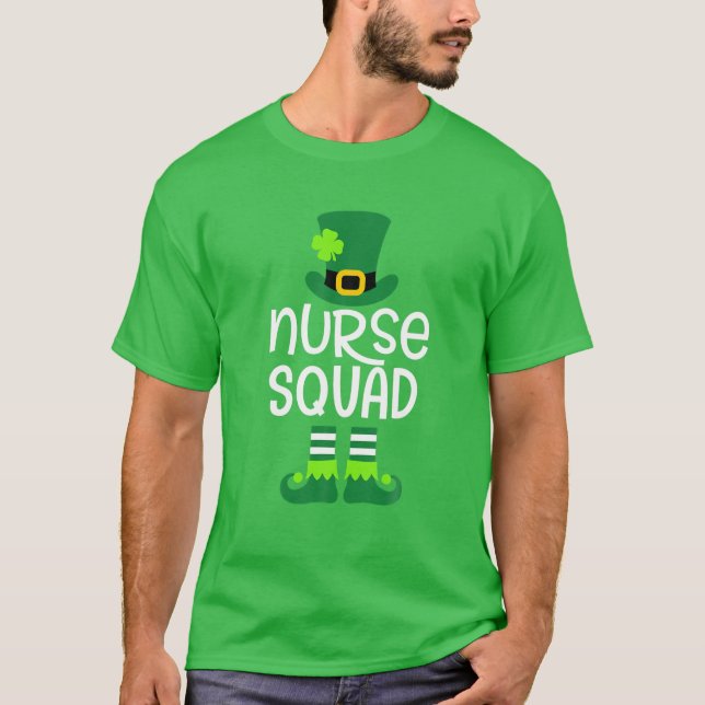 T-shirt Nurs de stéthoscope de l'équipe de Jour de la Sain (Devant)