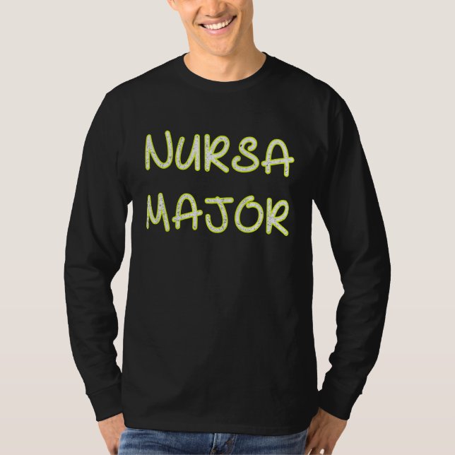 T-shirt Nursa Major Ursa Nursing Nurses for Nursing Oncolo (Devant)