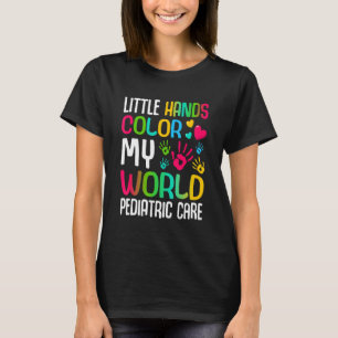 T-shirt Nurse Hospital - Petite Mains Couleur Mon Monde Pé