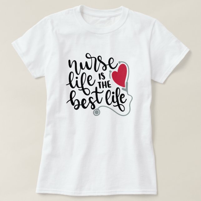 T-shirt Nurse Life (Design devant)