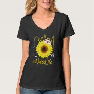 T-shirt Nurse Life Sunflower Nurse