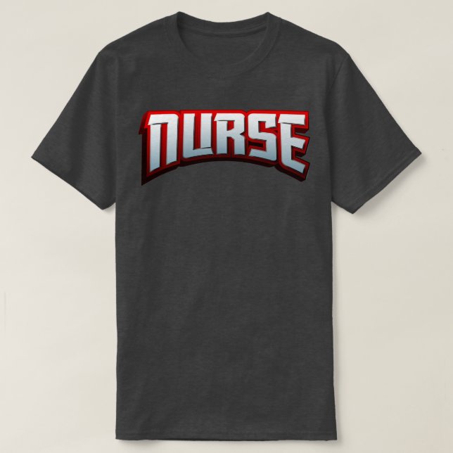 T-shirt Nurse Superhero (Design devant)