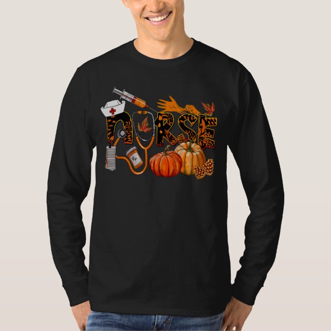 T-shirt Nurse Thanksgiving (Devant)