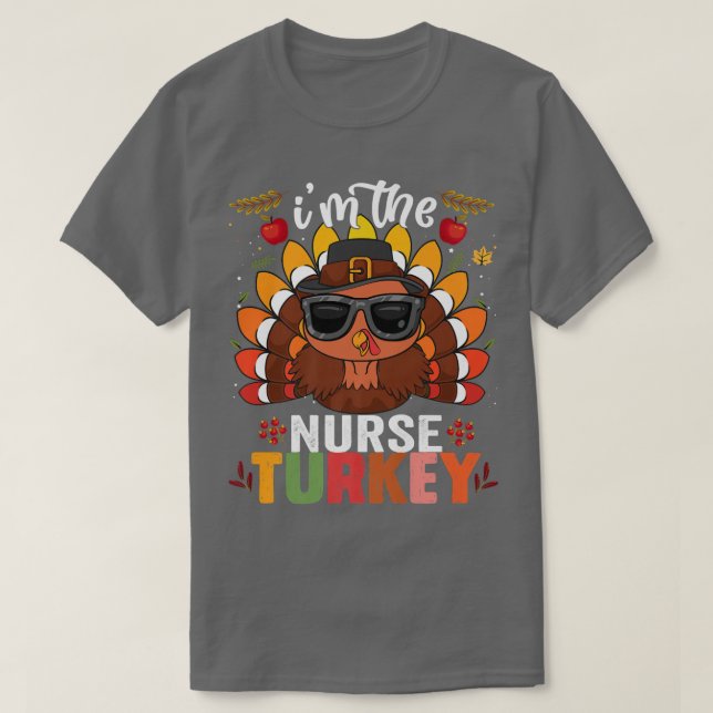 T-shirt Nurse Turquie Famille Groupe de jumelage Thanksgiv (Design devant)