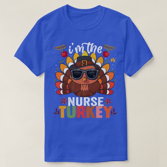 T-shirt Nurse Turquie Famille Groupe de jumelage Thanksgiv (Design devant)