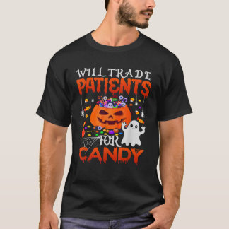 T-shirt Nurse Va Échanger Des Patients Pour Candy Funny Ha
